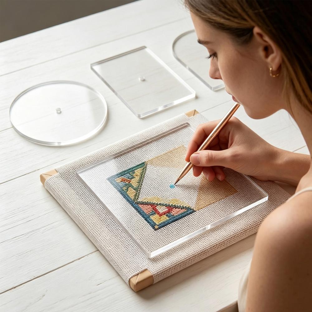 5PCS Embroidery Acrylic Templa - Embroidery Craft recension och pris