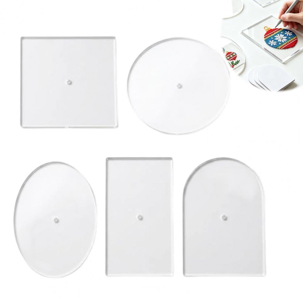 5PCS Embroidery Acrylic Templa - Embroidery Craft recension och pris