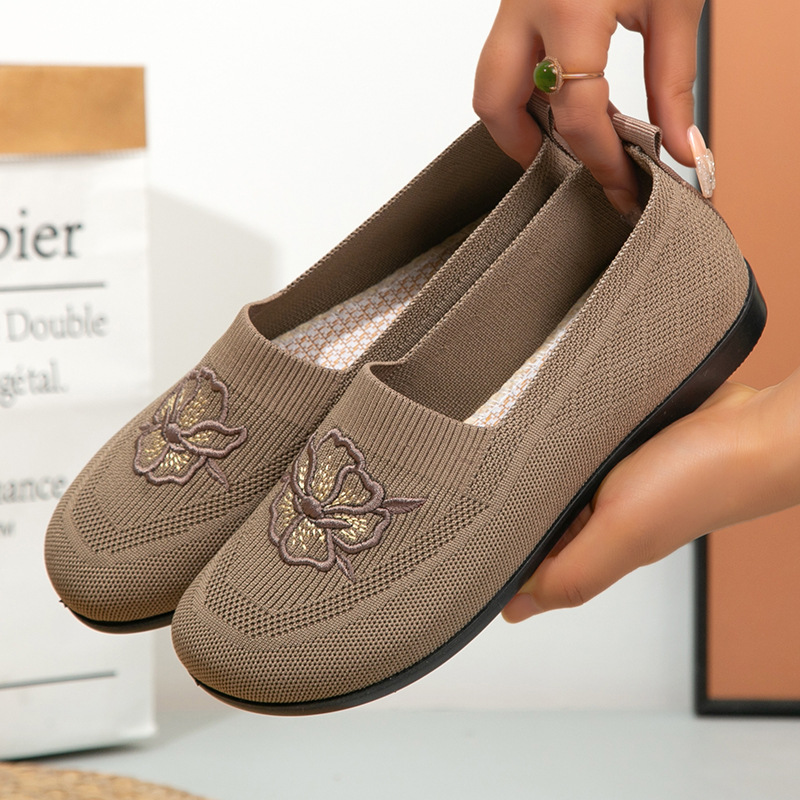 Women Knit Slip On Loafers Flo - Embellish Knit recension och pris