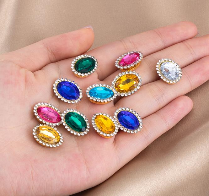 30pcs 14x18mm Colored Acrylic  - Embroidery Craft recension och pris