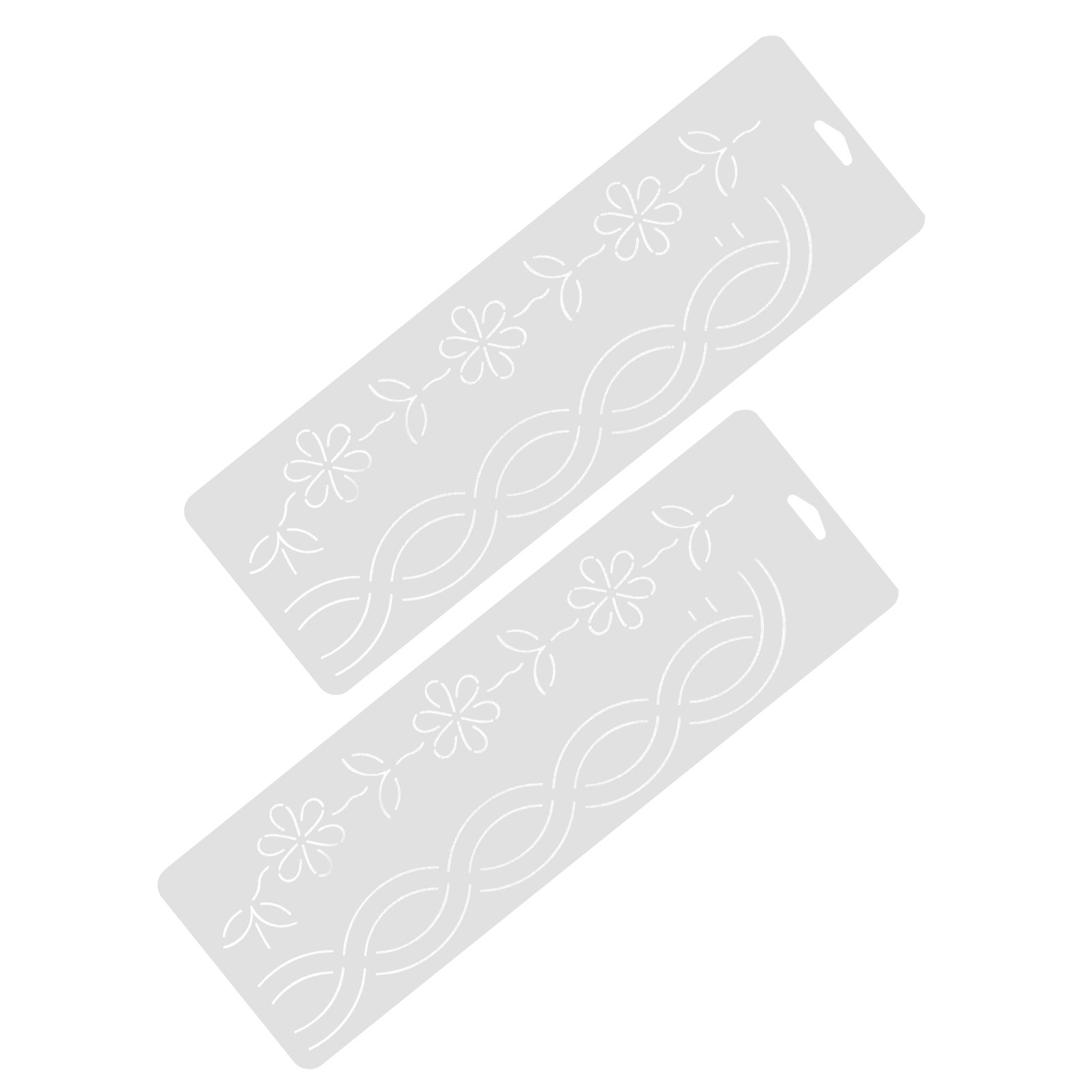 2 Pcs Corner Quilt Stencils Ha - Embroidery Craft recension och pris